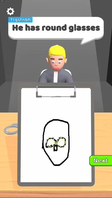 Capturas de tela do Draw Criminals