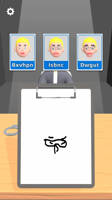 Capturas de tela do Draw Criminals