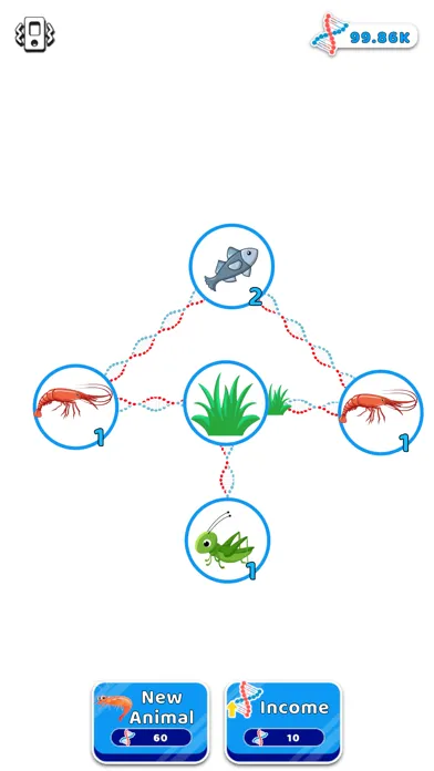 Capturas de pantalla de Food Web Merge