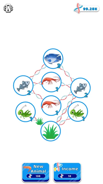 Capturas de pantalla de Food Web Merge