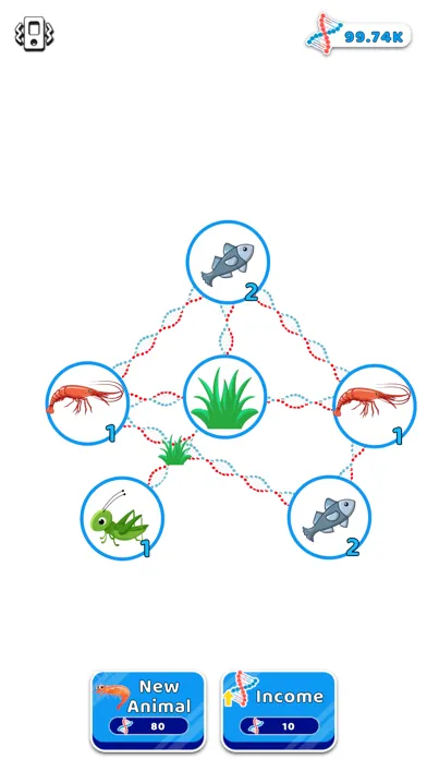 Capturas de pantalla de Food Web Merge