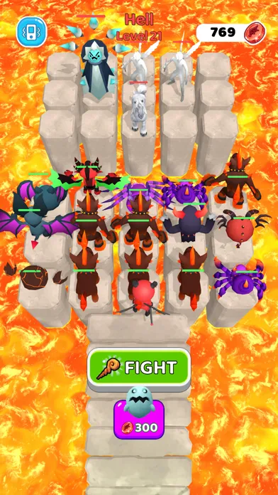 Capturas de tela do Heaven vs Hell