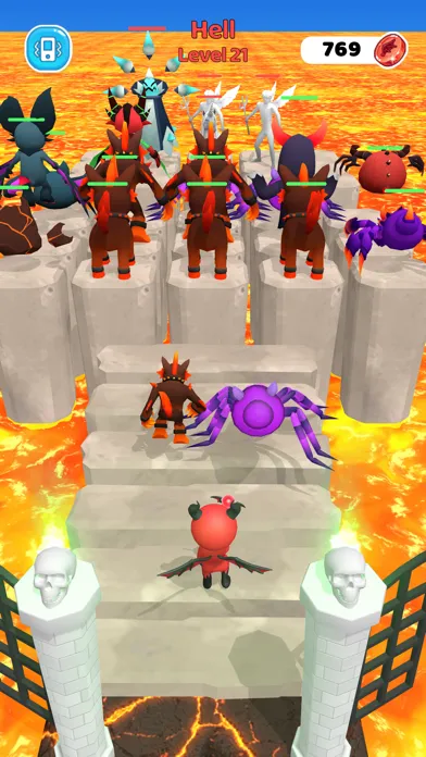 Capturas de tela do Heaven vs Hell