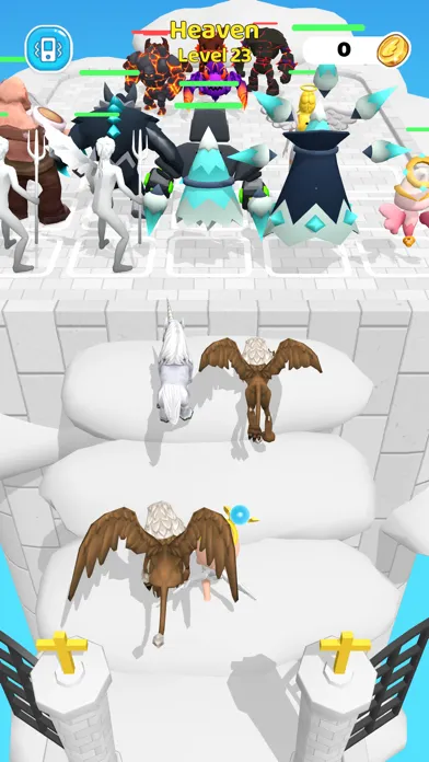 Capturas de tela do Heaven vs Hell