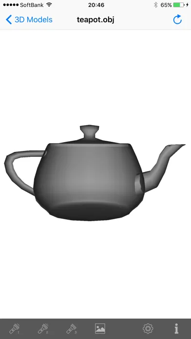 obj 3D Model Viewer應用截圖