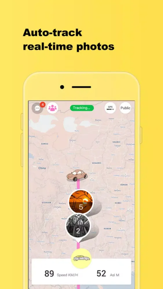 Tangkapan skrin GapDay-Travel Tracker＆Trip Log