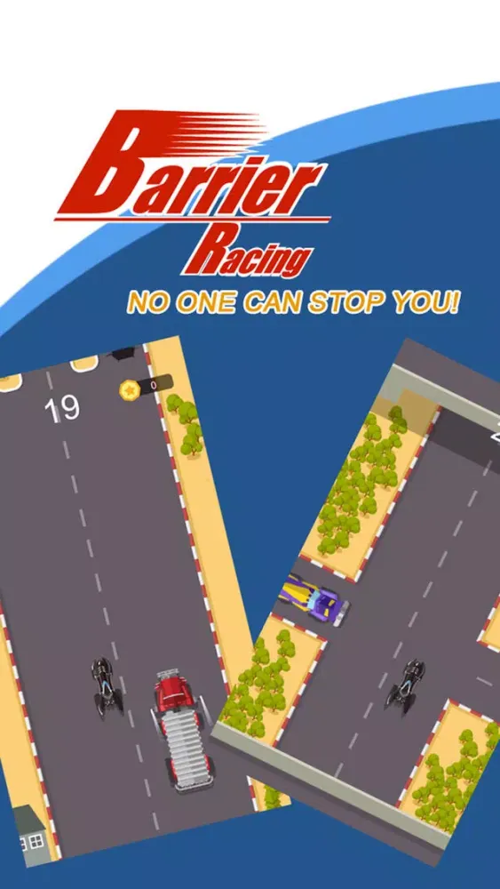 Barrier Racing(The classic obstacle car game)应用截图