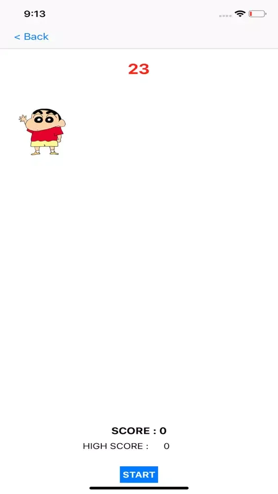 Скриншоты Shinchan Catch
