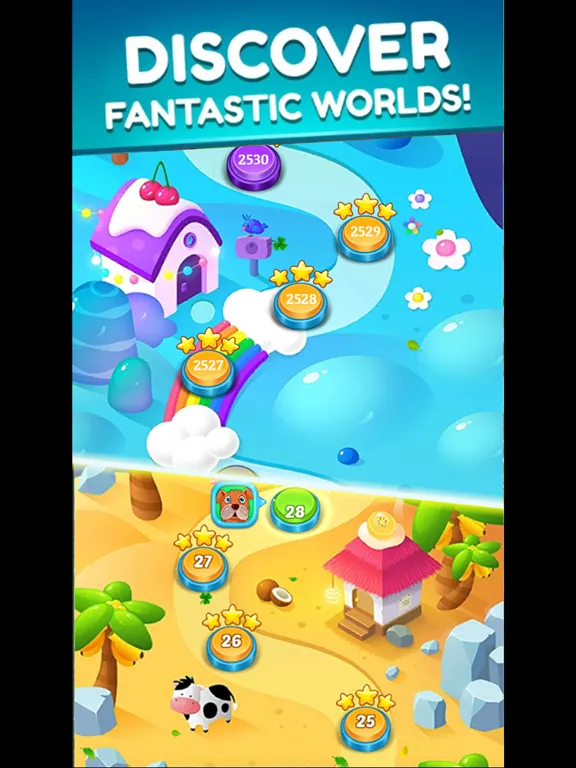Toon Pet Crush : Big Blast iPad 应用截图