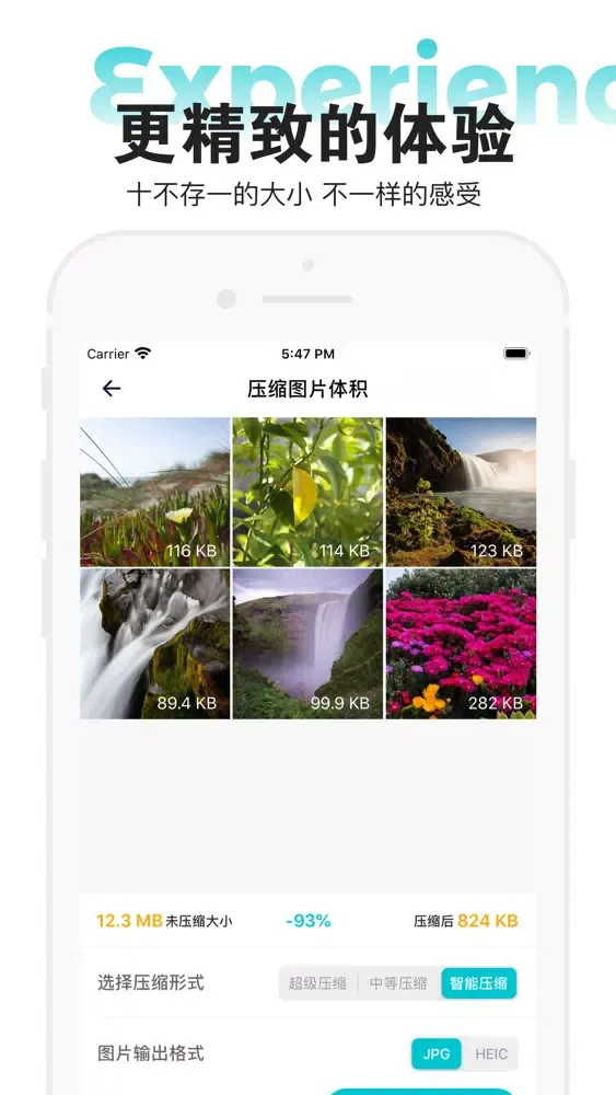 Tangkapan skrin 图片压缩-视频图片压缩和格式转换
