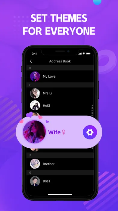 New Call - Color Call Screen Screenshots