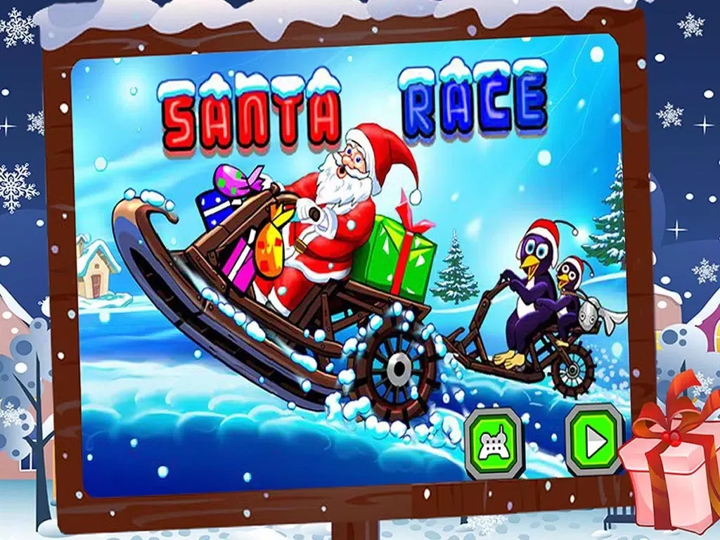 Capturas de tela do Santa Race + iPad 