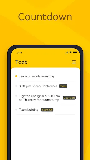YYNote:todolist&memo&calendar Screenshots