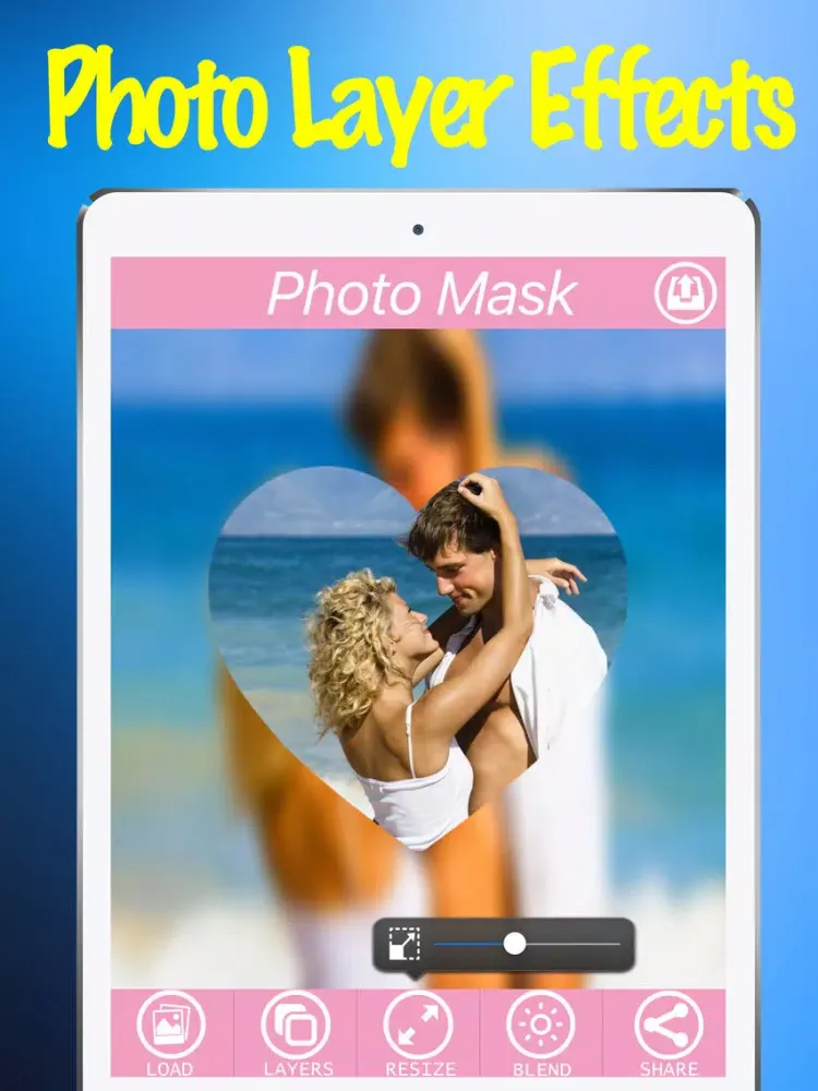 Photo Layer Effects Free App - Mask charlotte Filter Effect On Camera Photos iPad  Screenshots