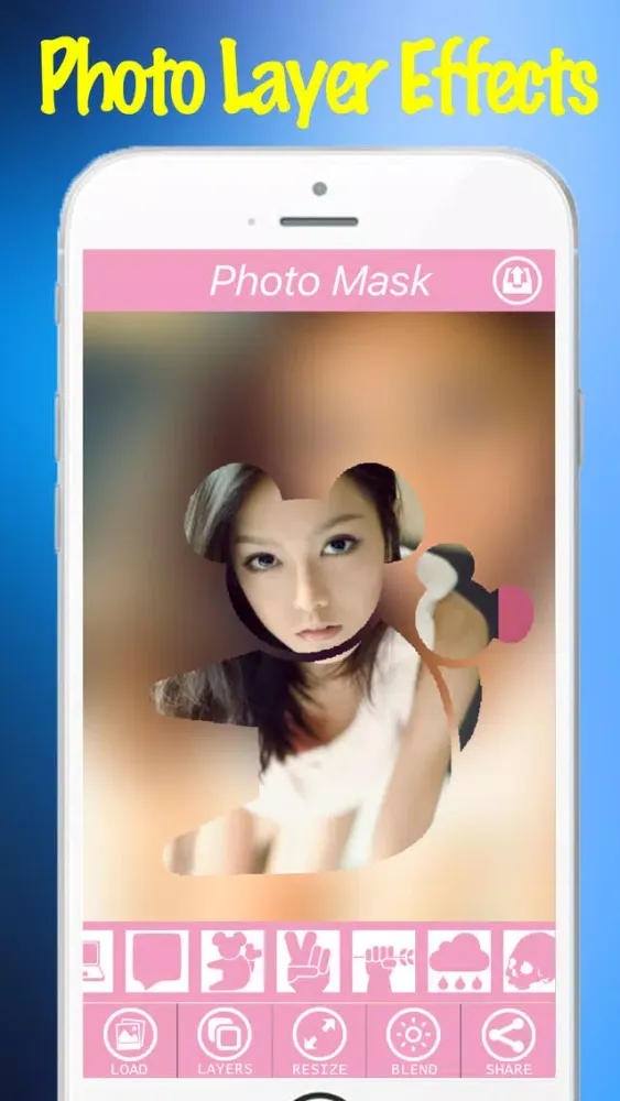 Photo Layer Effects Free App - Mask charlotte Filter Effect On Camera Photos Screenshots