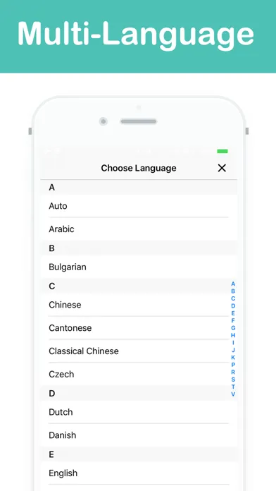 Ảnh chụp màn hình của QS Scanner & Photo Translator