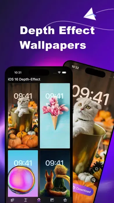 Zrzuty ekranu Wallpapers+:Dynamic Island