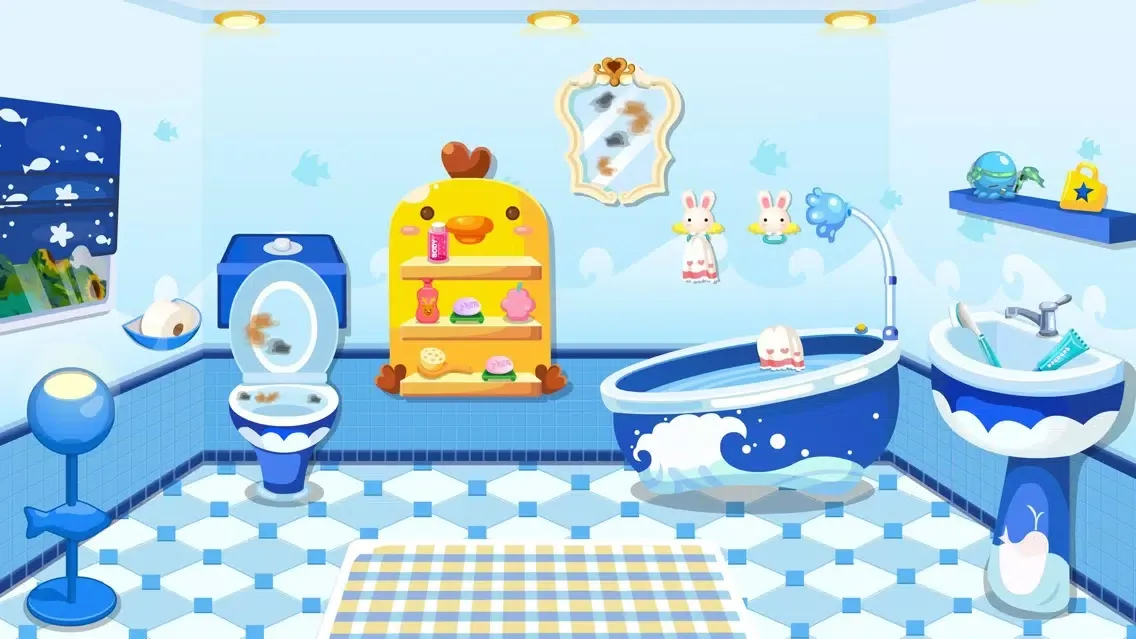 ภาพหน้าจอของ Princess Clean Doll House
