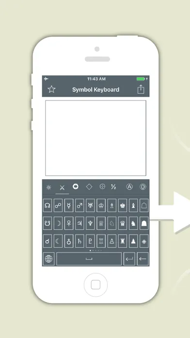 Скриншоты Symbol Keyboard - 2000+ Signs