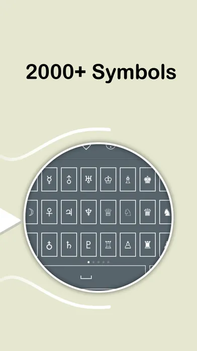 Скриншоты Symbol Keyboard - 2000+ Signs