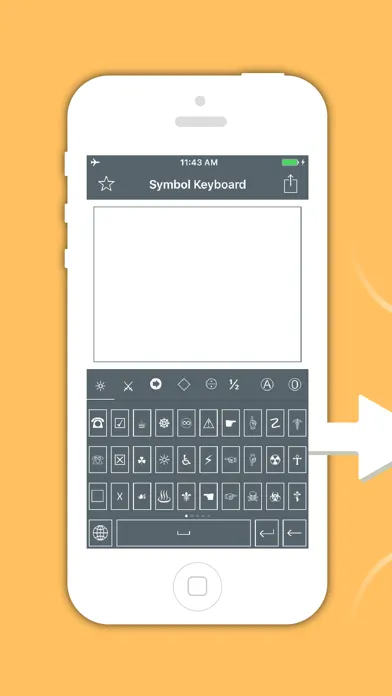 Скриншоты Symbol Keyboard - 2000+ Signs