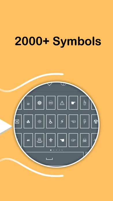 Скриншоты Symbol Keyboard - 2000+ Signs
