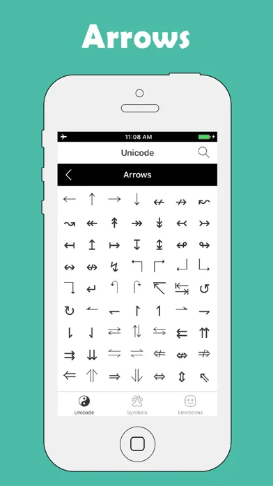 Tangkapan skrin Symbol Pad Pro