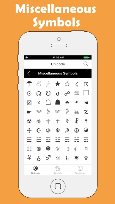 Tangkapan skrin Symbol Pad Pro