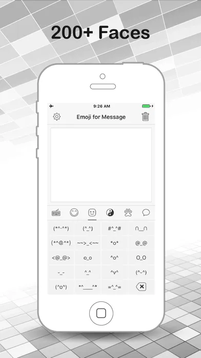 Captures d'écran de Emoji for Message Pro