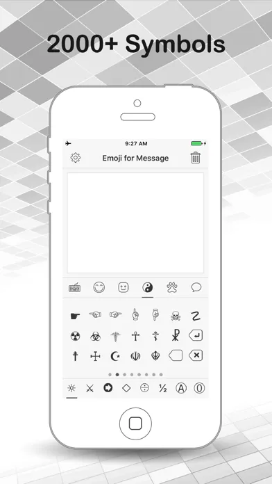 Captures d'écran de Emoji for Message Pro