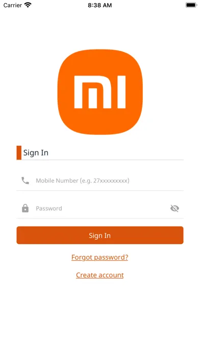 Zrzuty ekranu Xiaomi XIP
