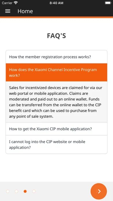 Zrzuty ekranu Xiaomi XIP