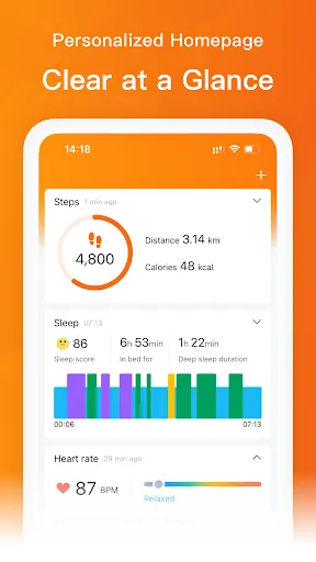 Скриншоты Zepp Life