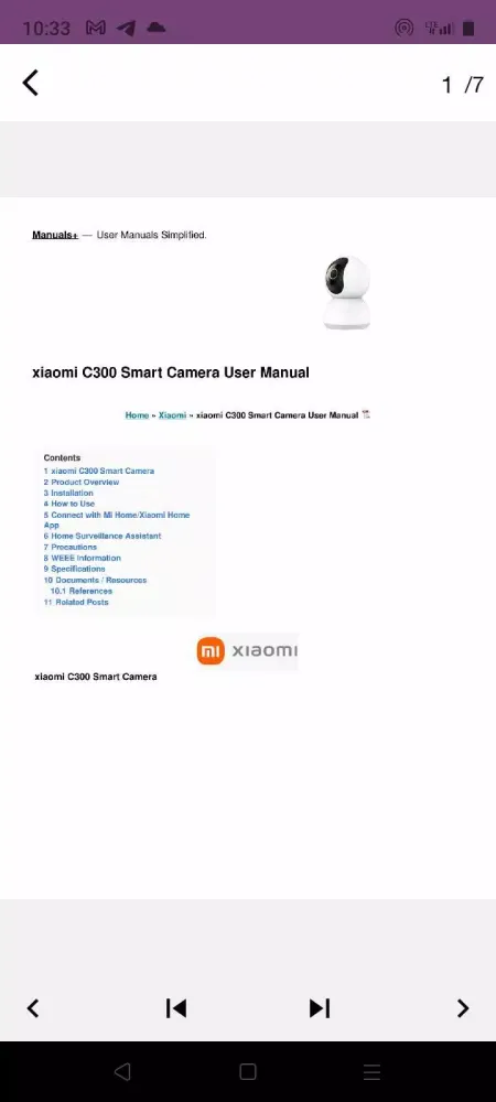 xiaomi smart camera c300 guide Screenshots