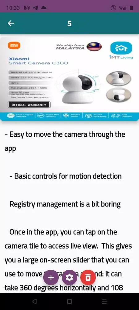 xiaomi smart camera c300 guide Screenshots