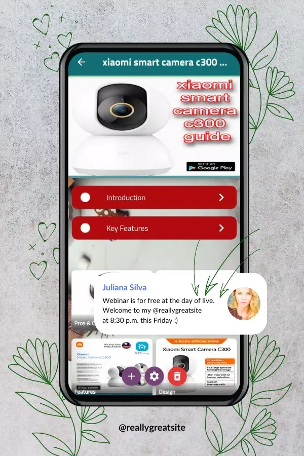 xiaomi smart camera c300 guide Screenshots