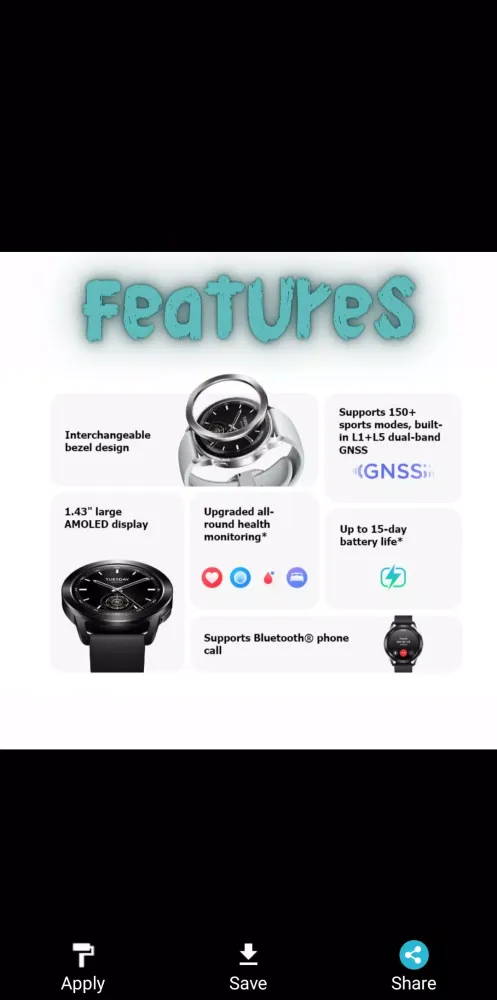 Xiaomi Watch S3 App Advice Ekran Görüntüleri