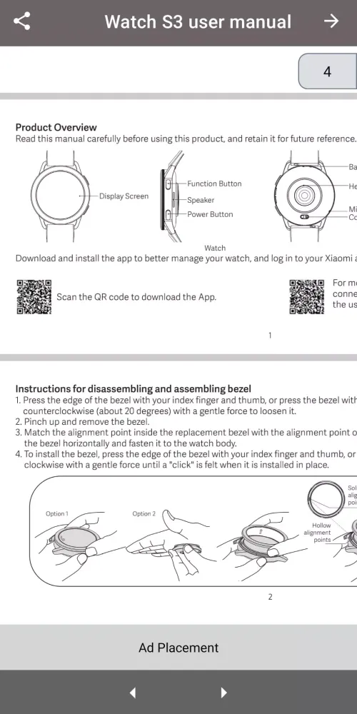 Xiaomi Watch S3 App Advice Ekran Görüntüleri