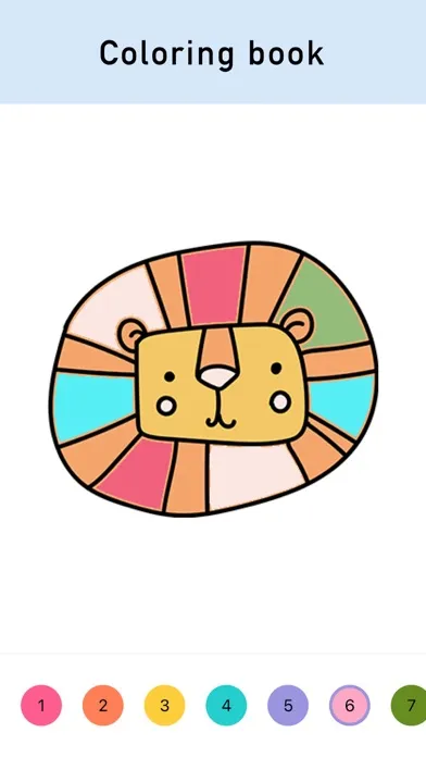 صور Coloring book-Paint by number