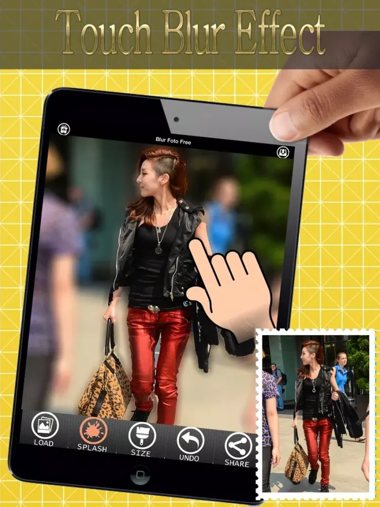 صور Touch Blur Free - You blurred,foucus,iMdb Photo Editors iPad 