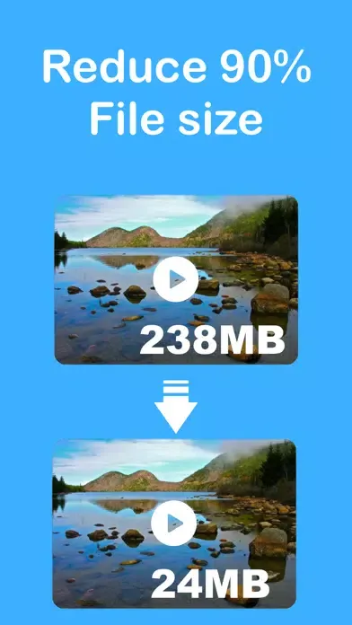 Zrzuty ekranu Video Compressor + Resizer