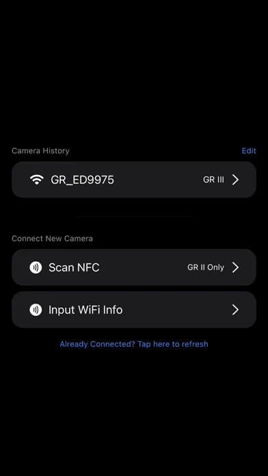 GR Remote Viewer for GR2 & GR3 スクリーンショット