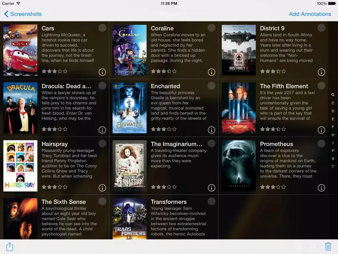 Screenshot di Screenshots - Design Collector iPad 