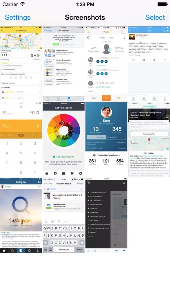 Screenshot di Screenshots - Design Collector