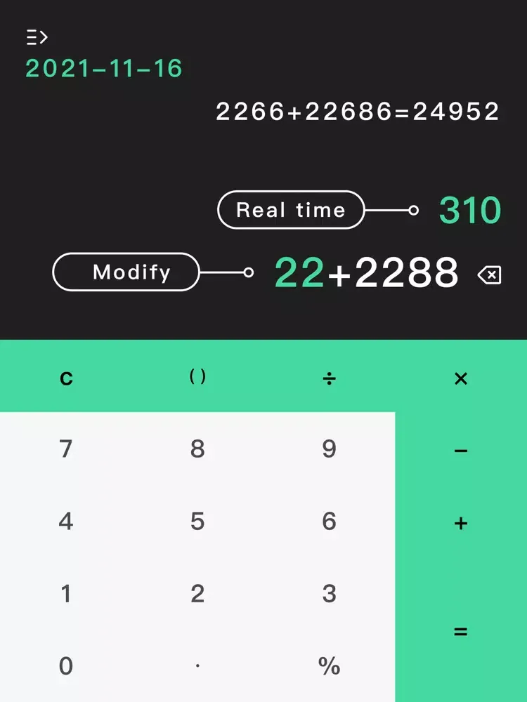Скриншоты MingCalc Pro - Calculator iPad 