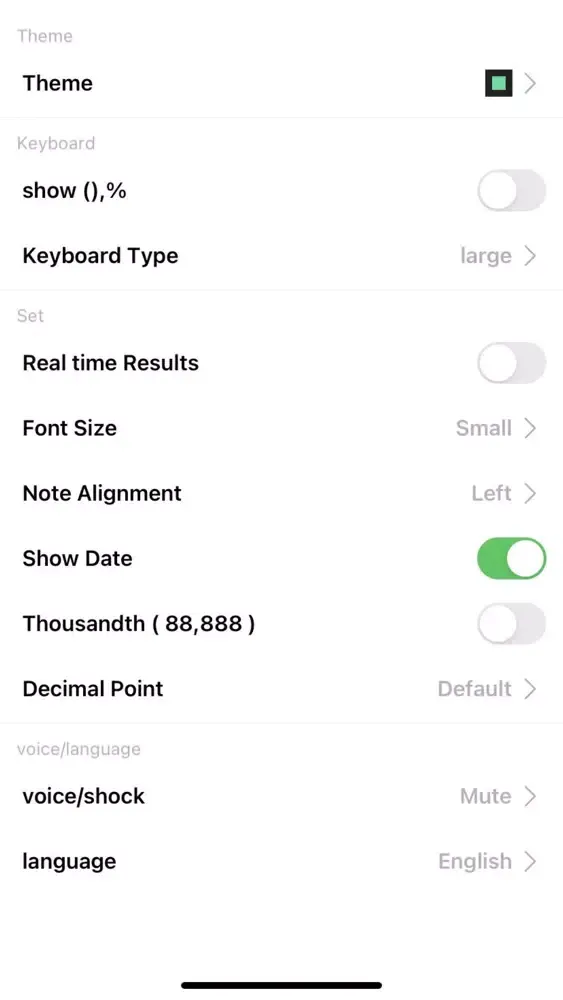 Скриншоты MingCalc Pro - Calculator