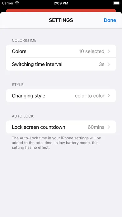 Zrzuty ekranu Colorful Screen