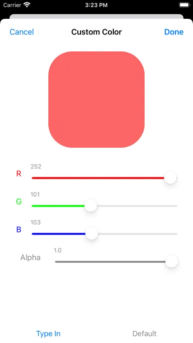 Zrzuty ekranu Colorful Screen