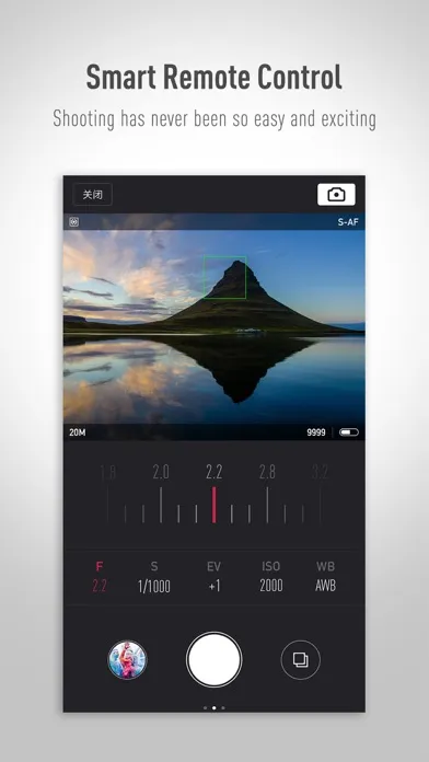 Capturas de tela do YI Mirrorless - Remote Control