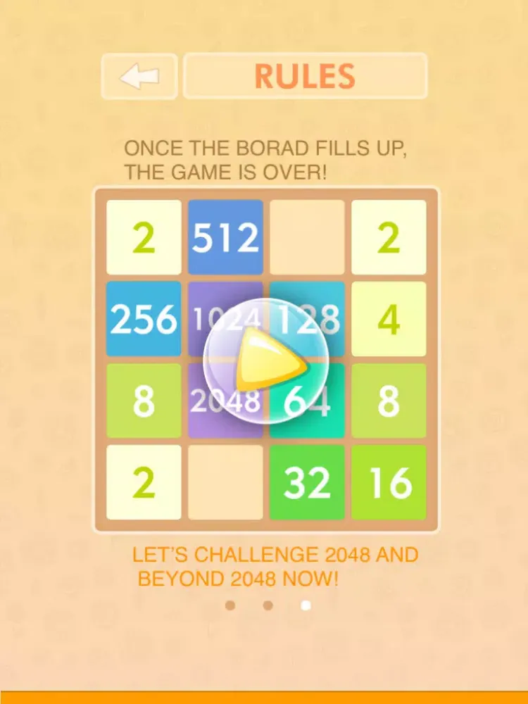 Challenge 2048 iPad  Screenshots